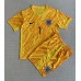 Camiseta Inglaterra Jordan Pickford #1 Portero Primera Equipación para niños Eurocopa 2024 manga corta (+ pantalones cortos)